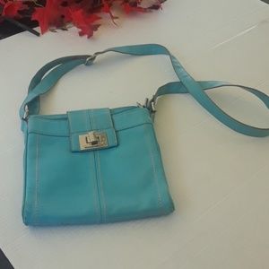 Tignanello leather  crossbody purse